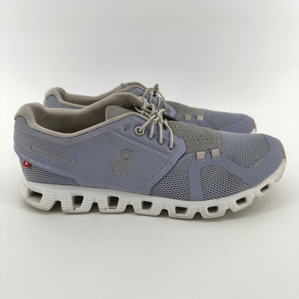 On Running Cloud Women Lavender Periwinkle Blue Grey Mesh Sneakers Shoes W9